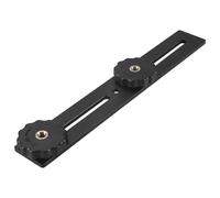 Kueohse Soporte de TríPode de Montaje de CáMara de Doble Flash de 8 Pulgadas con 1/4 Tornillo para FotografíA EstereoscóPica 3D Accesorios de CáMara DSLR