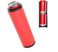 Kueohse Soporte para Latas de Doble Recarga - Ultra Chill Slim, Enfriador de Latas para Bebidas de 12 Oz, con Capacidad para Dos Latas B