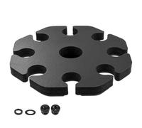 Kueohse Soporte para MicróFono de Mano. Organizador de Almacenamiento para MicróFonos de Mano con Rosca de 1/4 Pulgada, 3/8 y 5/8 Pulgada. Admite hasta 8 MicróFonos.