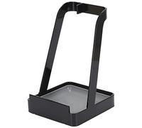 Kueohse Soporte para Tapa de Olla, Organizador de Cocina, Soporte para Cuchara, Soporte para Tapa de Acero Inoxidable, Utensilios de Cocina, Negro