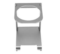 Kueohse Soporte plegable para de café de aleación de aluminio, soporte para café expreso, portátil, para viajes, al aire libre, con herramientas, soporte para cafetera, duradero, 8 x 9,5 x 11 cm