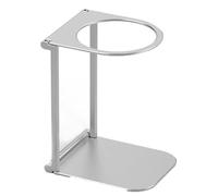 Kueohse Soporte plegable para filtro de café, soporte para filtro de café, soporte de aluminio para cafeteras espresso, soporte para filtro de café