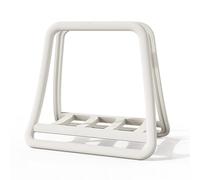 Kueohse Soporte Vertical Ajustable para Computadora Portátil - Soporte para Computadora Portátil y Tableta Estante de Almacenamiento Vertical