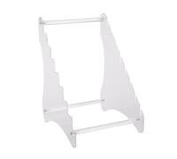 Kueohse Soportes ExhibicióN Cuchillos AcríLicos Alta Resistencia,Soporte Caballete para Cuchillos Bolsillo,Estante para Cuchillos Supervivencia Caza,1 Pieza (Ocho)