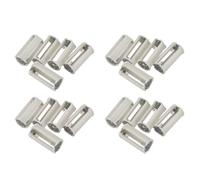 Kueohse Sostenedor de Plastico de Bateria 3X 1.5V AA Cilindrico Conexion en Serie 20pzs