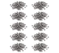 Kueohse Sujetador de Acero Inoxidable 304 Tuercas Hexagonales M3 Metricos DIN934 1000pzs para Perno