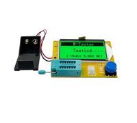 Kueohse -T4 Probador de Transistores Multifuncional Condensador Resistencia Diodo Triodo Tiristor Probador de Tiristor de Doble Diodo