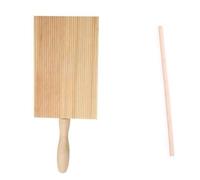 Kueohse Tabla de Ñoquis, Herramienta de Cocina de Madera para Hornear, Fabricante de Pasta Profesional