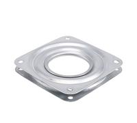 Kueohse Tabla Giratoria Placa Giratoria de Metal de Rodamiento de Bola - 72X 72X 9Mm