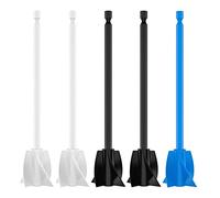 Kueohse Taladro Accesorio Mezclador para Resina, Paquete de 5 Mezcladores de Resina Epoxi Accesorio Mezclador de Resina, Agitador en Espiral para Mezclar Pintura