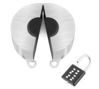 Kueohse Tapa de Válvula de Compuerta Metálica para Exteriores con Cerradura de Combinación - A Prueba de Niños, el Robo de Agua, para Grifos de Jardín y Pomos de Puerta.
