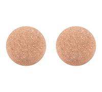 Kueohse TapóN de Bola de Corcho de Madera de 2 Piezas para Vino, TapóN de Bola de Corcho para Jarra de Vino Reemplazo de Botella de Garrafa 2,1 Pulgadas / 5,5 Cm