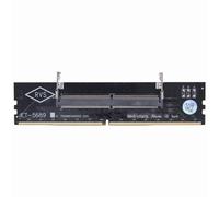 Kueohse Tarjeta Adaptadora DDR5 Tarjeta Adaptadora de Memoria para Portátil A Escritorio Tarjeta Adaptadora U-DIMM de 1,1 V con Protección Sobrecorriente Diseño A
