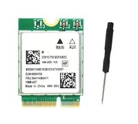 Kueohse Tarjeta Adaptadora Inalámbrica WiFi7 RTL8922AE de 2,4 G/5 G/6 G, Tribanda, 6338 Mbps, Bluetooth 5.4, M. 2 NGFF para 10/11