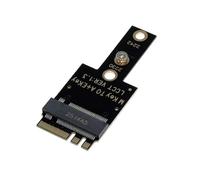 Kueohse Tarjeta Adaptadora M.2 e A NVME 2230/2242, Convertidor de SSD PCIE 3.0 X4 M.2 NGFF para Mini PC, Portátil y Almacenamiento Industrial.