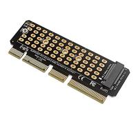 Kueohse Tarjeta Adaptadora M.2 NVME a PCI-E 4.0 Ranura M.2 M-Key Compatible con Servidor 1U