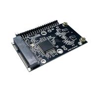 Kueohse Tarjeta Adaptadora MSATA SSD A IDE de 2,5 Pulgadas y 44 Pines, 150 MB/S, MSATA A Pata, para Portátil.