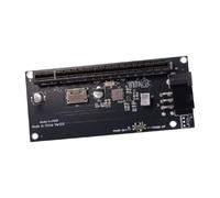 Kueohse Tarjeta Adaptadora SFF-8612 A PCIe Oculink SFF-8612 A Ranura PCIe X4 X16 GPU Alimentación DC 12V para Tarjeta Gráfica de Placa Base de PC.
