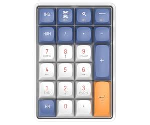 Kueohse Teclado Numérico Mecánico Inalámbrico Aigo A18 de 22 Teclas para Portátiles y Ordenadores