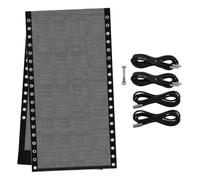 Kueohse Tela de Repuesto para Silla con 4 Cuerdas Elásticas, Kit de Reparación de para Sillón Reclinable de Patio, Piscina Exterior A