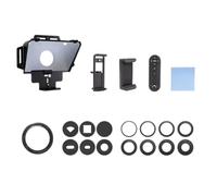 Kueohse Teleprompter Universal F8 para Tabletas, Portátiles, Teléfonos Inteligentes y Cámaras para Transmisión en y Grabación en Pantalla Grande.