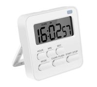 Kueohse Temporizador de cocina, reloj de huevos con reloj, temporizador digital con alarma LCD fuerte para cocinar, hornear, deportes, aprendizaje, etc