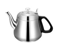 Kueohse Tetera de Acero Inoxidable con Infusor, Tetera con Infusor Hervidor de Alta Capacidad de 1,5 L, para Hervir Agua Caliente, Estufa