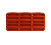 Kueohse Tiramisú - Molde de silicona para galletas con 15 cavidades