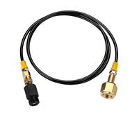 Kueohse Tubo de Conexión de Agua con W21.8-14 Tubo de Inflado de Máquina de Agua con Gas de 1,5 M con Filtro