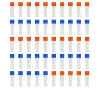 Kueohse Tubo de ensayo criovial graduado de plástico de 1,8 ml, 50 unidades, con tapa de