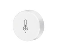 Kueohse Tuya Smart Home ZigBee Sensor de Temperatura y Humedad Interior Termómetro Monitor Funciona para Smart Life