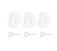 Kueohse Tuya Smart ZigBee 3.0 Sensor Inteligente de Temperatura y Humedad Seguridad una BateríA con la AplicacióN Tuya Smart Life (B)