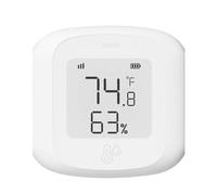 Kueohse Tuya Smart Zigbee LCD Sensor de Temperatura y Humedad Detector InaláMbrico Enlace Inteligente Soporte Hogar