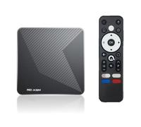 Kueohse TV Box Android 14 X5M con Control por Voz, 4K, 60 Fps, Amlogic S905X5M, HDR, 8K, 2.4 GHz, 5 GHz, Wi-Fi 6, Bluetooth 5.0, 1000 Mbps, Compatible con LAN 3D (UE)