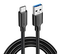 Kueohse USB3.2 10Gbps Tipo C Cable USB una A Tipo-C 3.2 Transferencia de Datos USB C SSD Disco Duro Cable PD 60W 3A Carga RáPida 3.0,1M