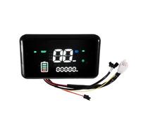 Kueohse Velocímetro Digital LCD A Color de 48 V-72 V para Patinete Eléctrico y Bicicleta. Velocímetro Digital LCD A Color para Bicicleta Eléctrica.