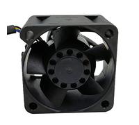 Kueohse Ventilador de RefrigeracióN TFA0412CN para 4028 DC12V 0.81A 8200RPM 4 Cables PWM Control de Temperatura 4CM Interruptor Ventilador
