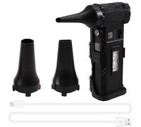 Kueohse Ventilador Turbo de Mano con Luz, 110.000 RPM, Velocidad Ajustable, Secador de Pelo, Aspiradora, Soplador de Aire, Motor Sin Escobillas. A