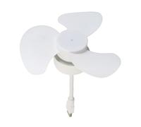 Kueohse Ventilador USB DC5V Ventilador de Techo Ajuste de 360 Grados Ventilador Eléctrico de Bajo Ruido Ventilador de Refrigeración Interior para Computadora Portátil