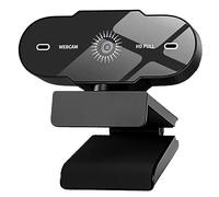 Kueohse Webcam Mini PC USB Cámara 1080P Profesional HD Webcam con Micrófono para Ordenador Oficina Juegos Streaming