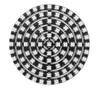 Kueohse WS2812 SK6812 Radius 110Mm LED Ring 5050 DC5V DIY LED Ring Built-in RGB Direccionable LED Ring 93 Bits LEDs