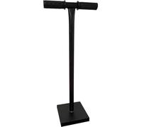 Küpper Machacador de hormigón de acero, placa base 20 x 20 cm, 84 cm de alto, número de referencia 8409, prensador de suelo y tierra para compactar (negro)