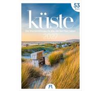 Küste Wochenkalender 2027: Meeres-Kalender mit 53 großformatigen Bildern im Hochformat (29x42 cm) | Strände der Ostsee und Nordsee in Deutschland