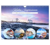 Küsten Impressionen (Wandkalender 2027 DIN A4 quer), CALVENDO Monatskalender