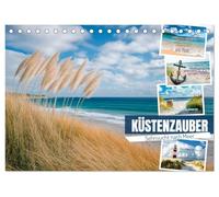 KÜSTENZAUBER Sehnsucht nach Meer (Tischkalender 2026 DIN A5 quer), CALVENDO Monatskalender: Inspirierende Worte und Traummomente