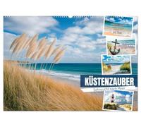 KÜSTENZAUBER Sehnsucht nach Meer (Wandkalender 2026 DIN A2 quer), CALVENDO Monatskalender: Inspirierende Worte und Traummomente