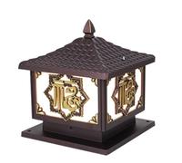 KUEYANB Farola Exterior Impermeable Con Cableado Fijo Para Jardín Y Entrada