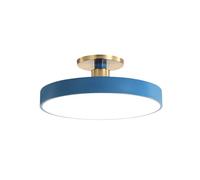 KUEYANB Lámpara De Techo LED Macaron Nordic Round, Luminaria De Techo De Bajo Consumo, Fácil De Instalar, Comedor, Dormitorio, Iluminación De Techo Súper Brillante Para Uso Diario En El Hogar