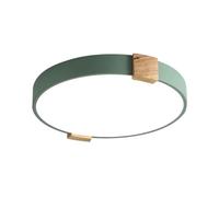 KUEYANB Lámpara De Techo Nórdica LED Minimalista Para Dormitorio, Moderna, Con Forma De Macarrón, Redonda, Con Atenuación Tricolor, Para Sala De Estar, Dormitorio, Oficina Y Pasillo.