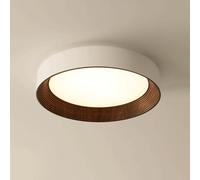 KUEYANB Lámpara De Techo Redonda Regulable De Tres Colores Para Dormitorio, Sala De Estar, Pasillo. Lámpara De Techo LED Superbrillante Para Decoración De Interiores. Lámpara De Estudio De Bajo